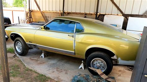 Original 1970 Mustang Mach 1 351-2V Saved From a Carport in Texas