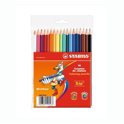 BUY Stabilo Trio Colored Pencil Set Of 18