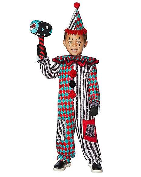 Kids Trickster Clown Costume - Spirithalloween.com