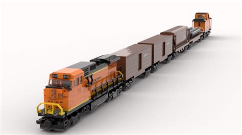 LEGO IDEAS - BNSF Freight Train