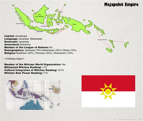 SW: Map of Majapahit by ThanyTony on DeviantArt