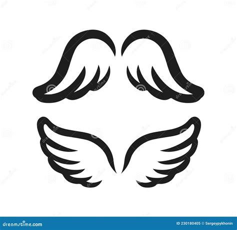 Simple Angel Icon Vector Illustration | CartoonDealer.com #67842078