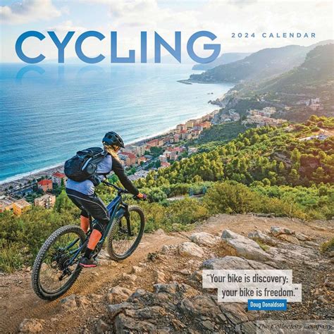 Cycling Wall Calendar 2024 by Carousel Calendars 240598