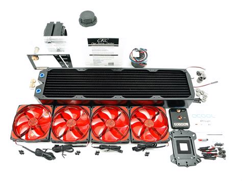 Alphacool Custom 480mm Watercooling Kit Review