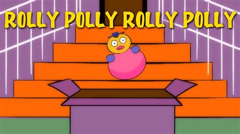 Rolly Polly Rolly Polly | Nursery Rhymes With Lyrics | Popular English ...