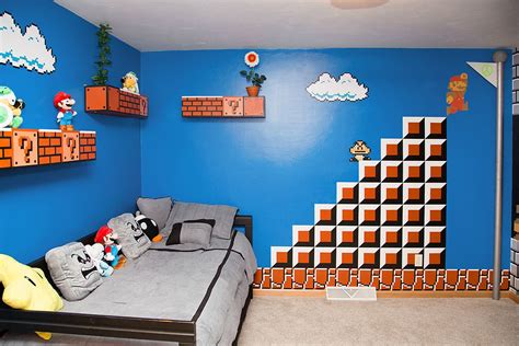 Super Mario Bros themed room