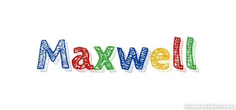 Maxwell Logo | Free Name Design Tool from Flaming Text