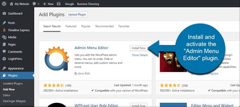 How to Customize the WordPress Admin Menu - GreenGeeks