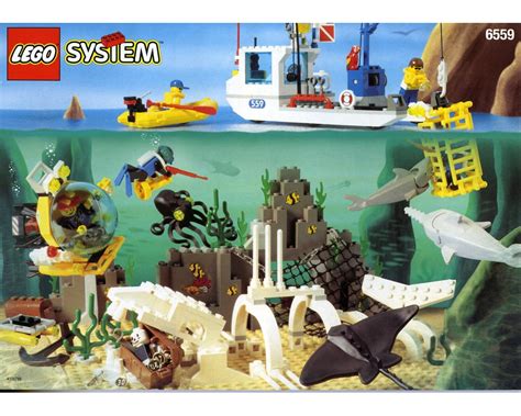 LEGO Set 6559-1 Deep Sea Bounty (1997 Town > Divers) | Rebrickable - Build with LEGO