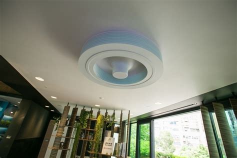 Super cool bladeless ceiling fan – Exhale ceiling fan