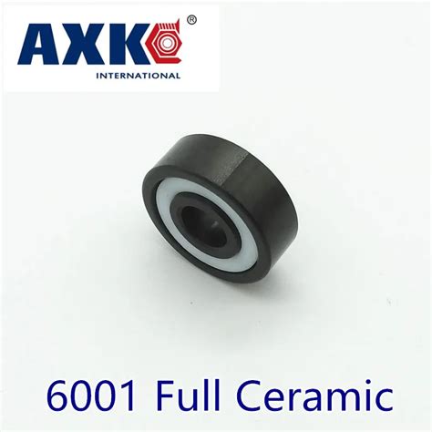 Aliexpress.com : Buy Axk 6001 Full Ceramic Bearing ( 1 Pc ) 12*28*8 Mm Si3n4 Material 6001ce All ...