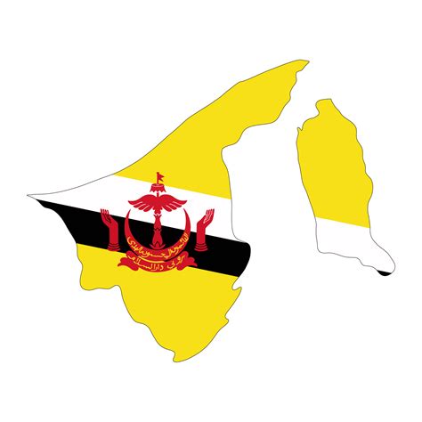 brunei Darussalam drapeau carte 25222526 PNG