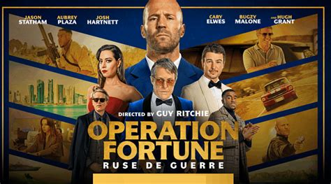 Watch/operation Fortune 2023 Official Trailer Jason Statham Aubrey Plaza Hugh Grant ...