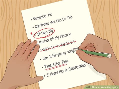 How to Write Rap Lyrics: 10 Steps (with Pictures) - wikiHow