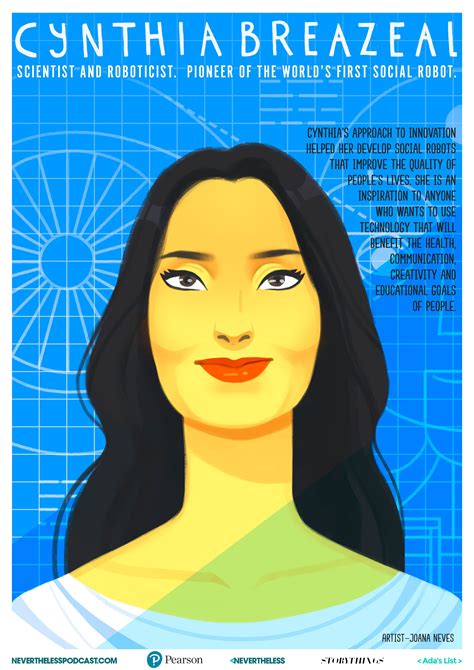 Dr. Cynthia Breazeal | Women Role Models in Science, Technology, and Math | Technology posters ...