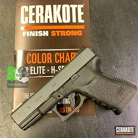 Glock 19 Slide Cerakoted with H-240 by MATT | Cerakote