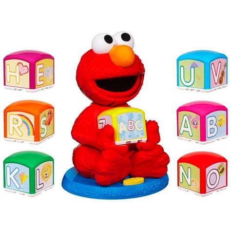 Playskool Sesame Street Elmo'S Find & Learn Alphabet Blocks Instructions & Rules - Hasbro