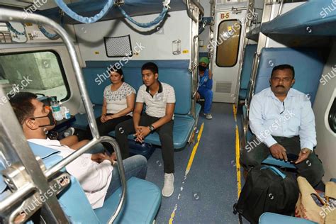 People Seen Inside Rajdhani Express Train Editorial Stock Photo - Stock Image | Shutterstock