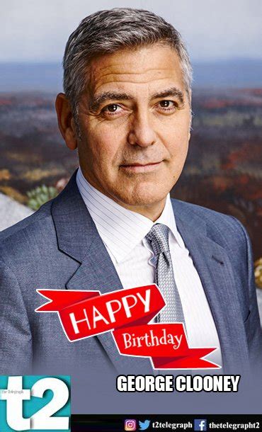 George Clooney's Birthday Celebration | HappyBday.to