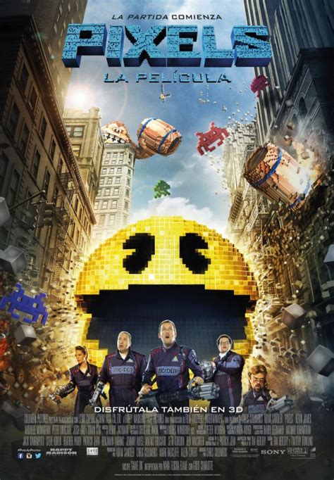 Pixels Movie Poster (#8 of 10) - IMP Awards