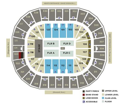 Big House Seating Chart With Row Numbers | Two Birds Home