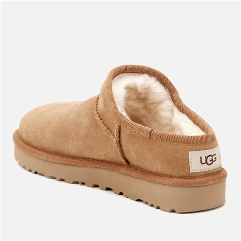 UGG Classic Slippers in Tan (Brown) - Lyst