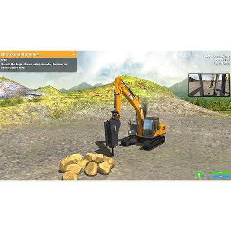 Portable Excavator Simulator For Training