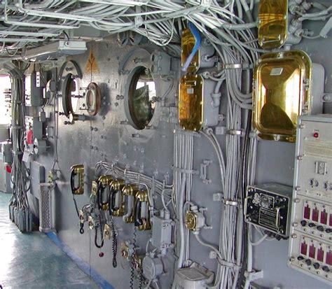 Interior photos of battleships