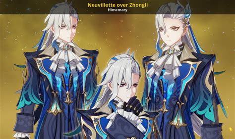 Neuvillette over Zhongli [Genshin Impact] [Mods]