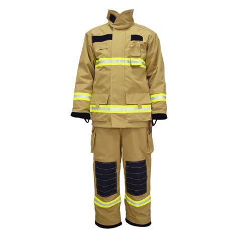 International Yellow Firefighting Suit 100% Nomex Firefighter Suits ...