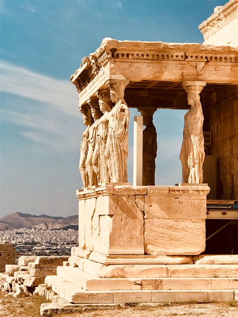 Erechtheion, Acropolis, Greece 🇬🇷 | Greece, Greece travel, Athens greece