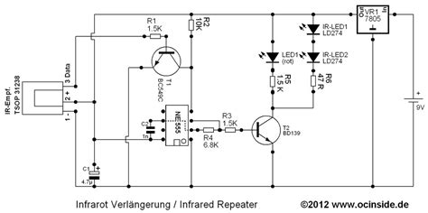 IR-Repeater DIY Guide IR-Repeater Circuit