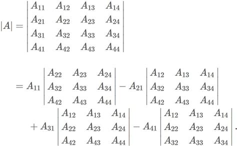 sadenice prieskumník experimentálne determinant calculator 4x4 with steps kyselina čoskoro porcelán