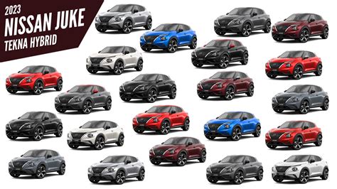 2023 Nissan Juke Tekna Hybrid - All Color Options - Images | AUTOBICS