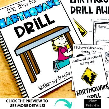 Earthquake Safety Drill & Procedures | Back to School by The Daily Alphabet