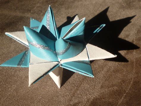 Christmas origami stars