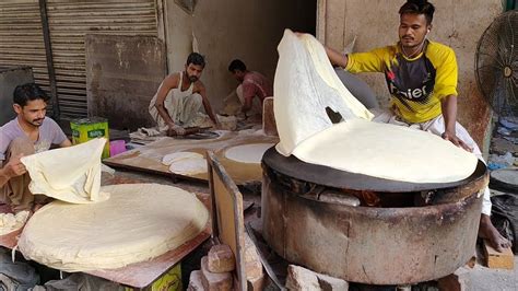 Amazing Rumali Roti | Biggest Rumali Roti Making | Street Food - YouTube