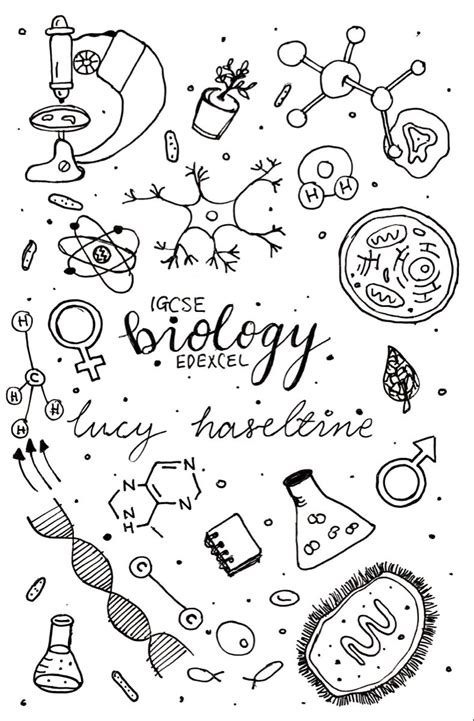 Science Project Cover Page Design