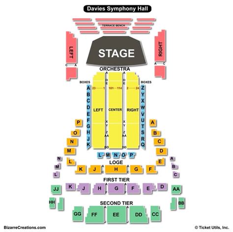 Atlanta Symphony Hall Seating Chart With Seat Numbers | Brokeasshome.com