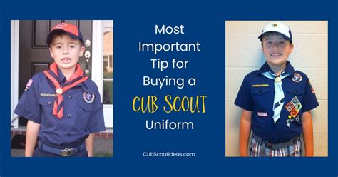 The Most Important Tip for Buying a Cub Scout Uniform ~ Cub Scout Ideas