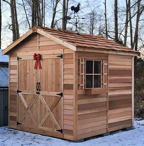 Large Wooden Sheds, Lawn Mower & Motorcycle Storage Shed Kits ...