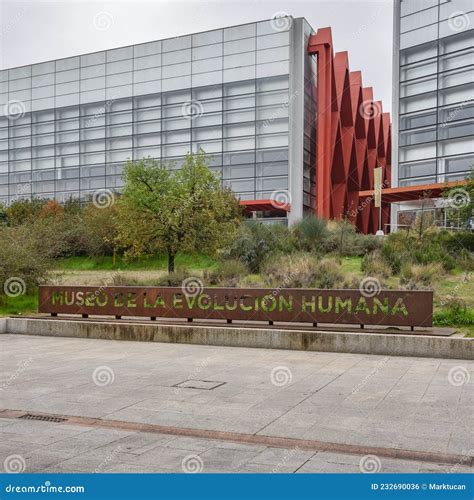 Exterior Views of the Museo De La Evolucion Humana, Human Evolution ...