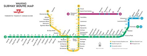 Reddit user makes new map showing walking times between TTC subway stations in Toronto | News