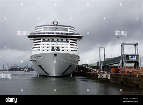 MSC VIrtuosa, docked at Southampton. 16/05/2021 Stock Photo - Alamy