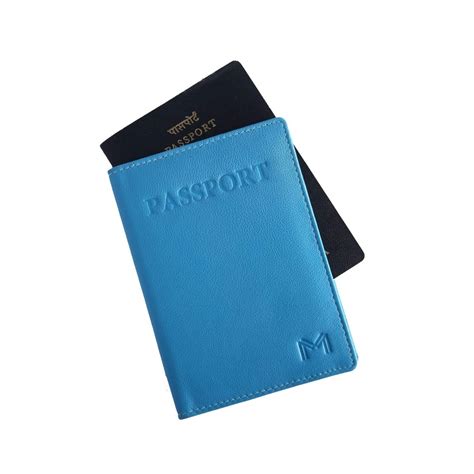 Slim Passport Holder – Brilliant Blue – Massi Miliano