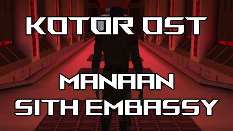 Star Wars: KOTOR OST | Manaan Sith Base | 1 Hour | Ambient Music ...