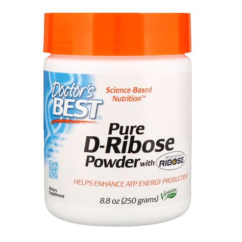 Doctor's Best, Pure D-Ribose Powder with Bioenergy Ribose, 8.8 oz (250 g) | By iHerb