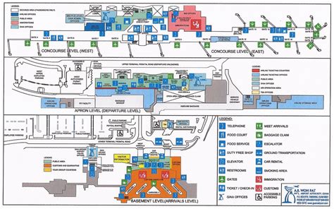 Guam International Airport (GUM) terminal map - circa 2012… | Flickr