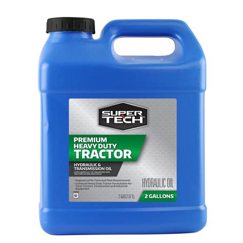 Super Tech Heavy Duty Tractor Hydraulic and Transmission Fluid, 2 Gallons - Walmart.com