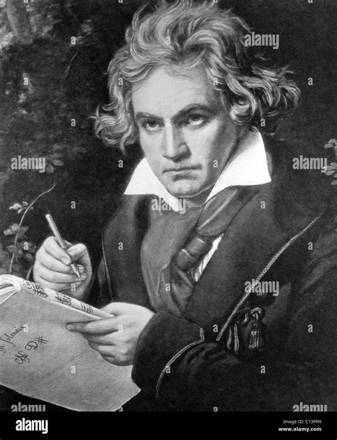 Ludwig van beethoven portrait stieler hi-res stock photography and ...